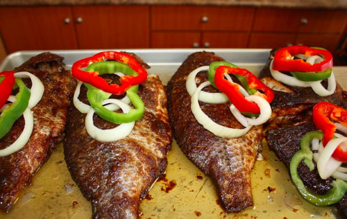 Grilled tilapia - Ghana style CVBZ updated